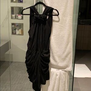 Vionnet Silk cocktail dress small black